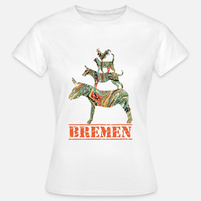 bremen e 200 - Frauen T-Shirt - Weiß