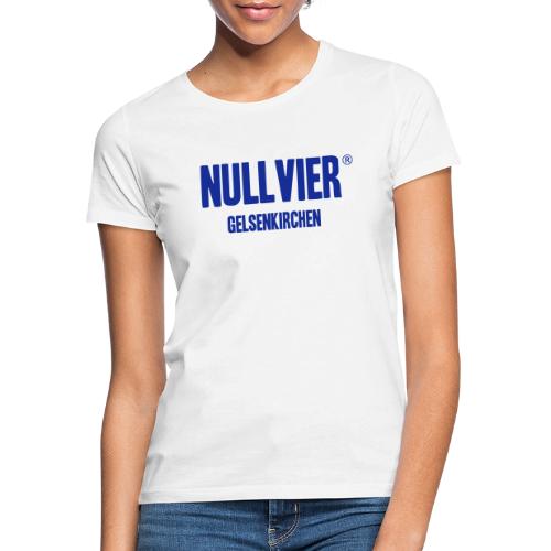 NULLVIER BLUE - Frauen T-Shirt