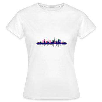 Munich - T-shirt Femme - blanc - Devant - AI Model Female 172 dark (172cm)
