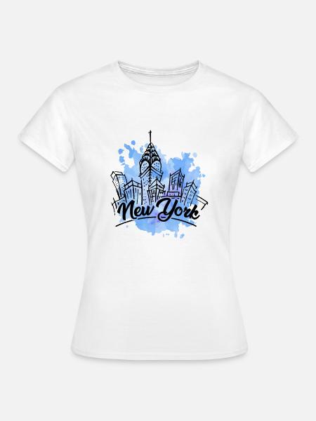 New York - Frauen T-Shirt - Weiß