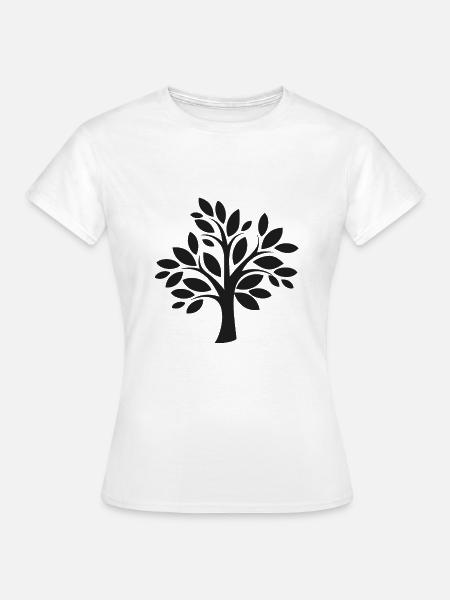 Heilkraft der Bäume - Frauen T-Shirt - Weiß