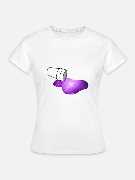 Lean Codeine Space - Frauen T-Shirt - Weiß