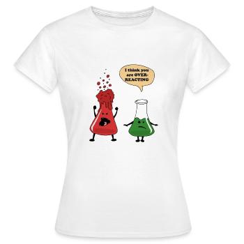 Conception de thé en tube à essai Science - T-shirt Femme - blanc - Devant - AI Model Female 172 dark (172cm)