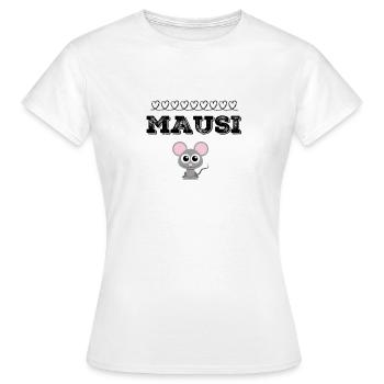 Souris souris souris - T-shirt Femme - blanc - Devant - AI Model Female 172 dark (172cm)