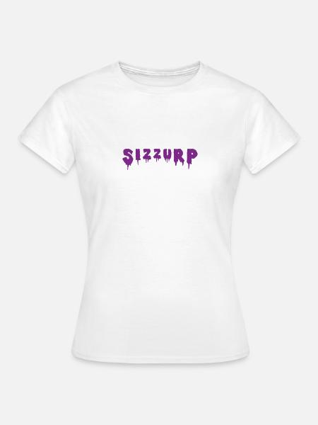 Sizzurp Codeine Lean - Frauen T-Shirt - Weiß