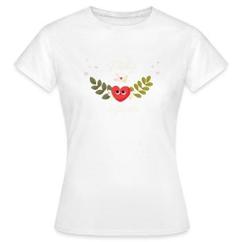 Flirty Dozent - Frauen T-Shirt - Weiß - Vorne - AI Model Female 172 dark (172cm)