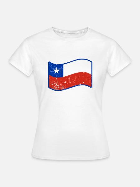 Chile - Frauen T-Shirt - Weiß