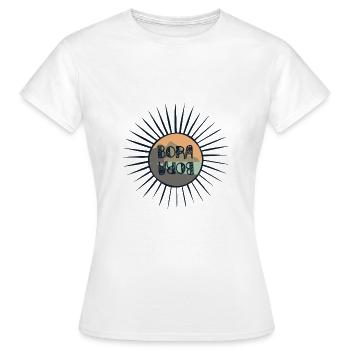 Bora Bora - Polynésie française - T-shirt Femme - blanc - Devant - AI Model Female 172 dark (172cm)