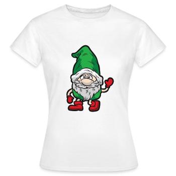 Nain doux - T-shirt Femme - blanc - Devant - AI Model Female 172 dark (172cm)