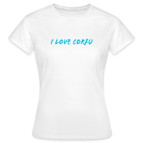I Love Corfu Griechenland - Frauen T-Shirt