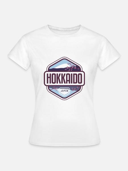 Hokkaido - Japan - Frauen T-Shirt - Weiß