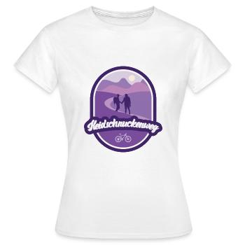 Heidschnuckenweg - Lower Saxony - Women's T-Shirt - white - Front - AI Model Female 172 dark (172cm)