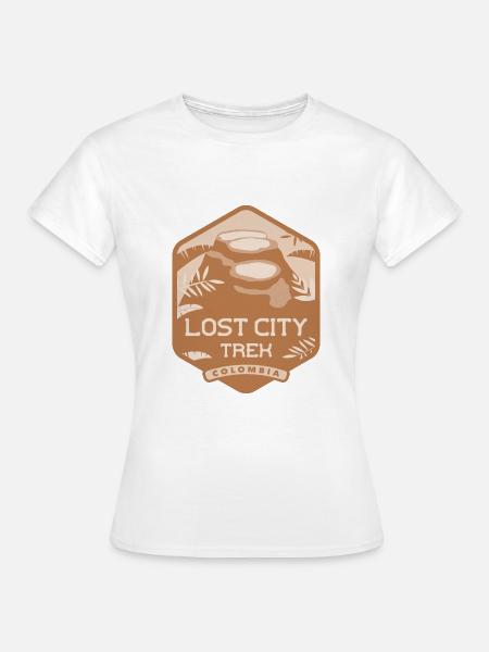 Lost City Trek - Kolumbien - Dame-T-shirt - hvid