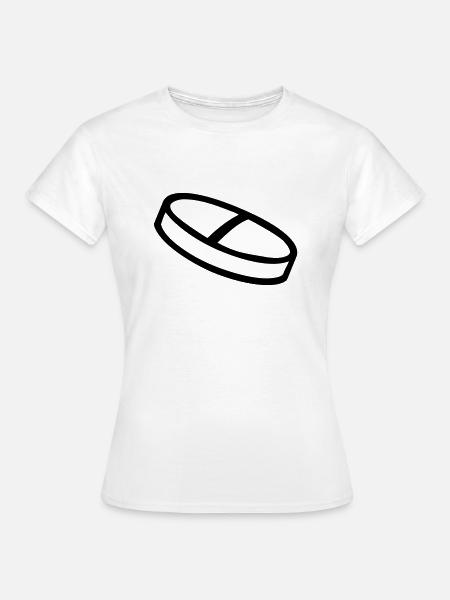 Tablette - Frauen T-Shirt - Weiß