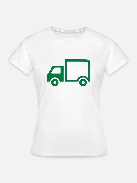 LKW - Frauen T-Shirt - Weiß