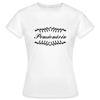 Pensionärin - Frauen T-Shirt - Weiß - Vorne - AI Model Female 172 dark (172cm)