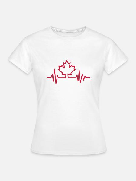 Kanada - Frauen T-Shirt - Weiß