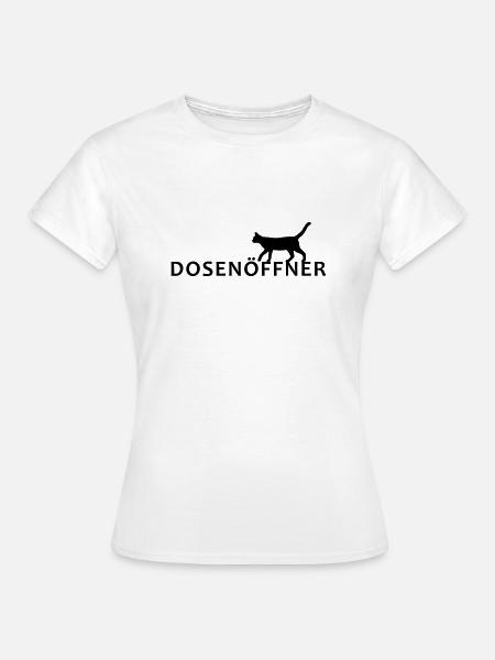 Dosenöffner - Frauen T-Shirt - Weiß