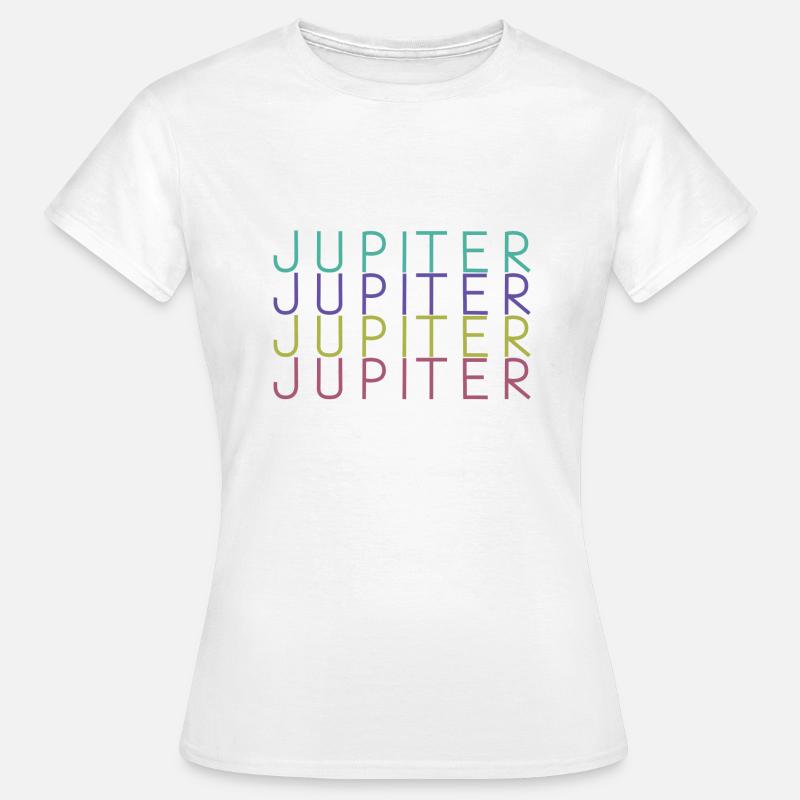 Jupiter Planet - T-shirt Femme - blanc