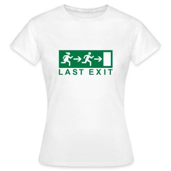 célibataire - T-shirt Femme - blanc - Devant - AI Model Female 172 dark (172cm)