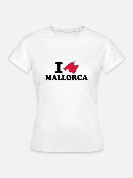 Mallorca - Frauen T-Shirt - Weiß
