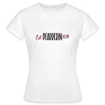 Pfarrerin 2024 Dankeschön Beruf Gemeinde Kirche - Frauen T-Shirt - Weiß - Vorne - AI Model Female 172 dark (172cm)