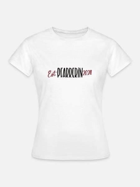 Pfarrerin 2024 Dankeschön Beruf Gemeinde Kirche - Frauen T-Shirt - Weiß