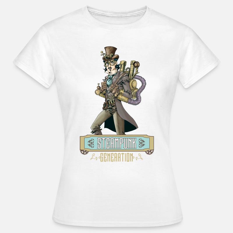 Steampunk generation - Women's T-Shirt - white