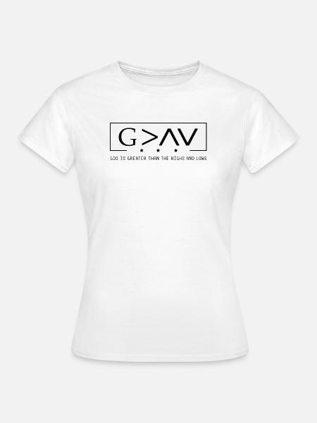 Geschenk für Christen - Frauen T-Shirt - Weiß