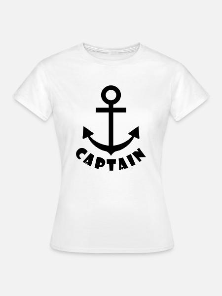 captain - Frauen T-Shirt - Weiß