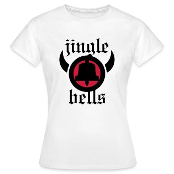 jingle bells rock - Frauen T-Shirt - Weiß - Vorne - AI Model Female 172 dark (172cm)