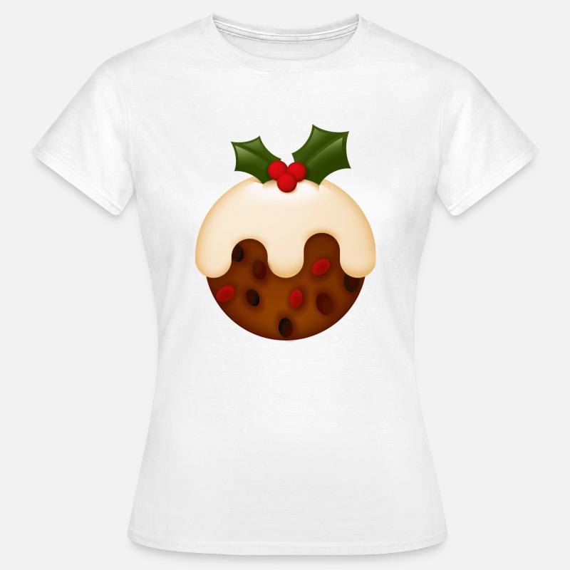 Smiley Christmas Cookie - Maglietta da donna - bianco
