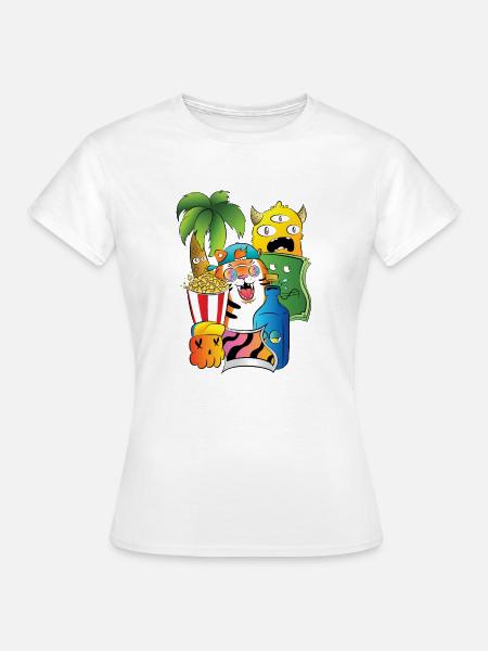 Sonne des Südens - Frauen T-Shirt - Weiß