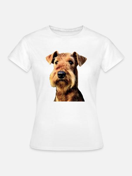Welsh Terrier - Frauen T-Shirt - Weiß