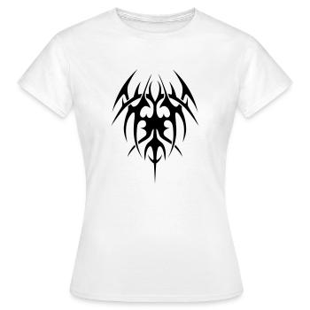 Tribal - T-shirt Femme - blanc - Devant - AI Model Female 172 dark (172cm)