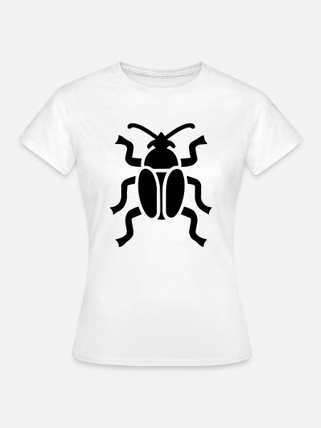 scarabée - Frauen T-Shirt - Weiß