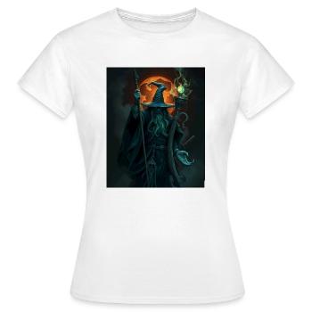 Magier - Frauen T-Shirt - Weiß - Vorne - AI Model Female 172 dark (172cm)