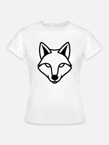 Fuchs - Frauen T-Shirt - Weiß