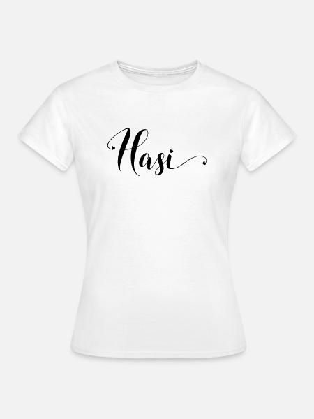 hasi - Frauen T-Shirt - Weiß