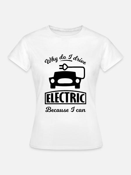 Die elektrischen Autos - Frauen T-Shirt - Weiß