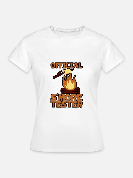Official S'more Tester - Frauen T-Shirt - Weiß