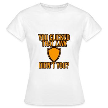 Vous avez cliqué sur ce lien, n’avez-vous pas 4 - T-shirt Femme - blanc - Devant - AI Model Female 172 dark (172cm)