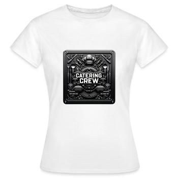 Équipe de restauration 8 - T-shirt Femme - blanc - Devant - AI Model Female 172 dark (172cm)