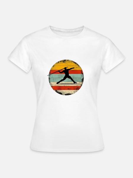 Javelin Throw 6 - Frauen T-Shirt - Weiß