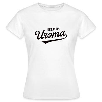 Uroma est 2024 Urgroßmutter in 24 Uromas Großoma - Frauen T-Shirt - Weiß - Vorne - AI Model Female 172 dark (172cm)
