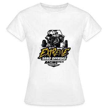 Autocross - Buggy - 4x4 - Offroad - Frauen T-Shirt - Weiß - Vorne - AI Model Female 172 dark (172cm)