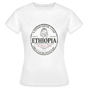 Ethiopia - Leo - Women's T-Shirt - white - Front - AI Model Female 172 dark (172cm)