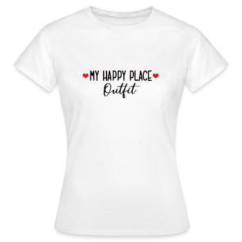 Einzug Wohnung Neues Zuhause Einweihungsfeier - Frauen T-Shirt - Weiß - Vorne - AI Model Female 172 dark (172cm)