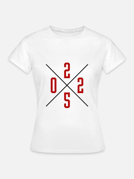 2025 Jahr - Frauen T-Shirt - Weiß