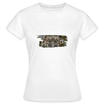 Lost Place 02 digitale Malerei - Frauen T-Shirt - Weiß - Vorne - AI Model Female 172 dark (172cm)